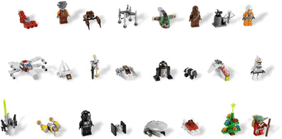 LEGO Set-Advent Calendar - Star Wars (2011)-Holiday / Christmas / Advent / Star Wars-7958-1-Creative Brick Builders